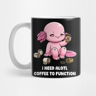 Caffeine Crawl: Axolotl's Morning Ritual Mug